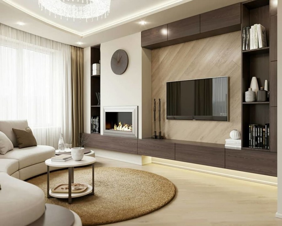 Гостиные в современном стиле