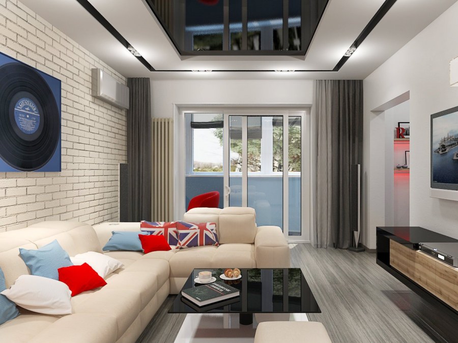 Хай-тек в интерьере квартиры