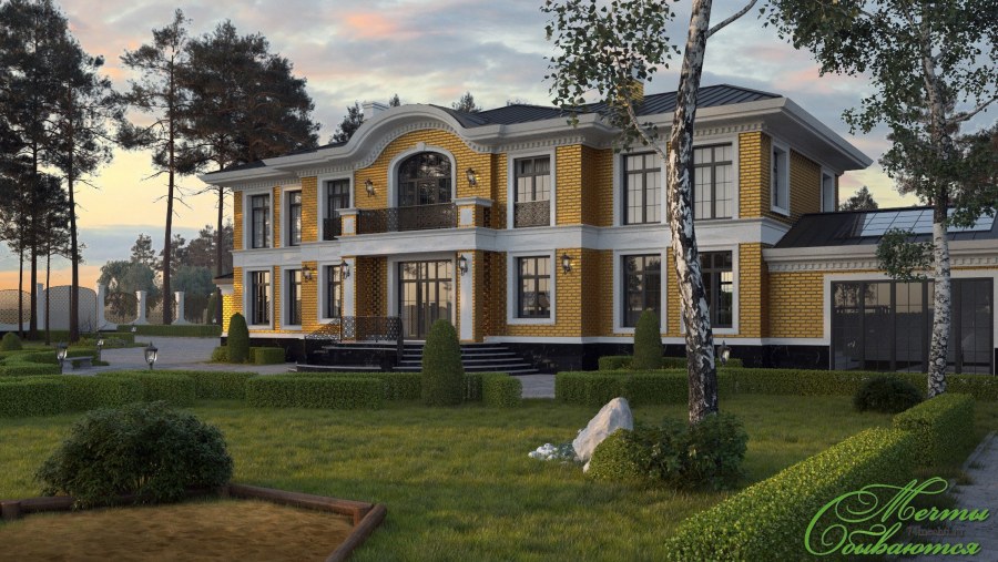 Особняк в стиле неоклассицизм