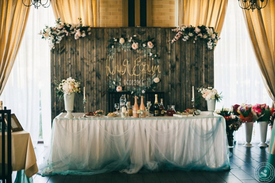 Свадебный декор в стиле лофт