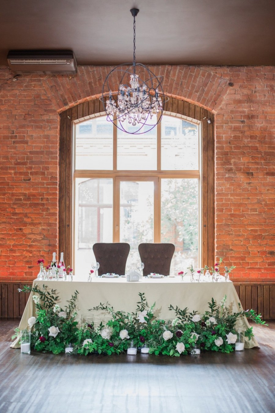 Украшение свадьбы в стиле лофт