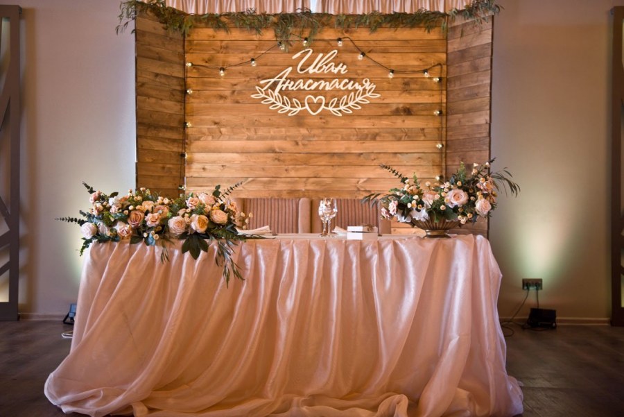 Свадьба в стиле гранж декор