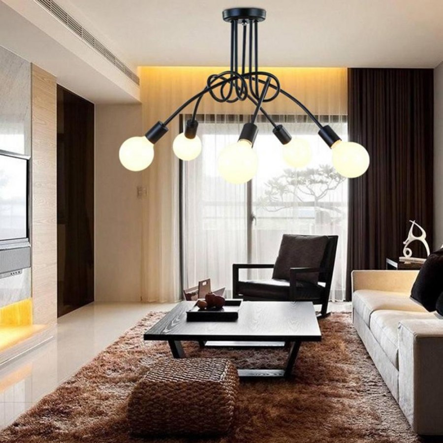 Светильник led Lighting Black 8 Lampholders