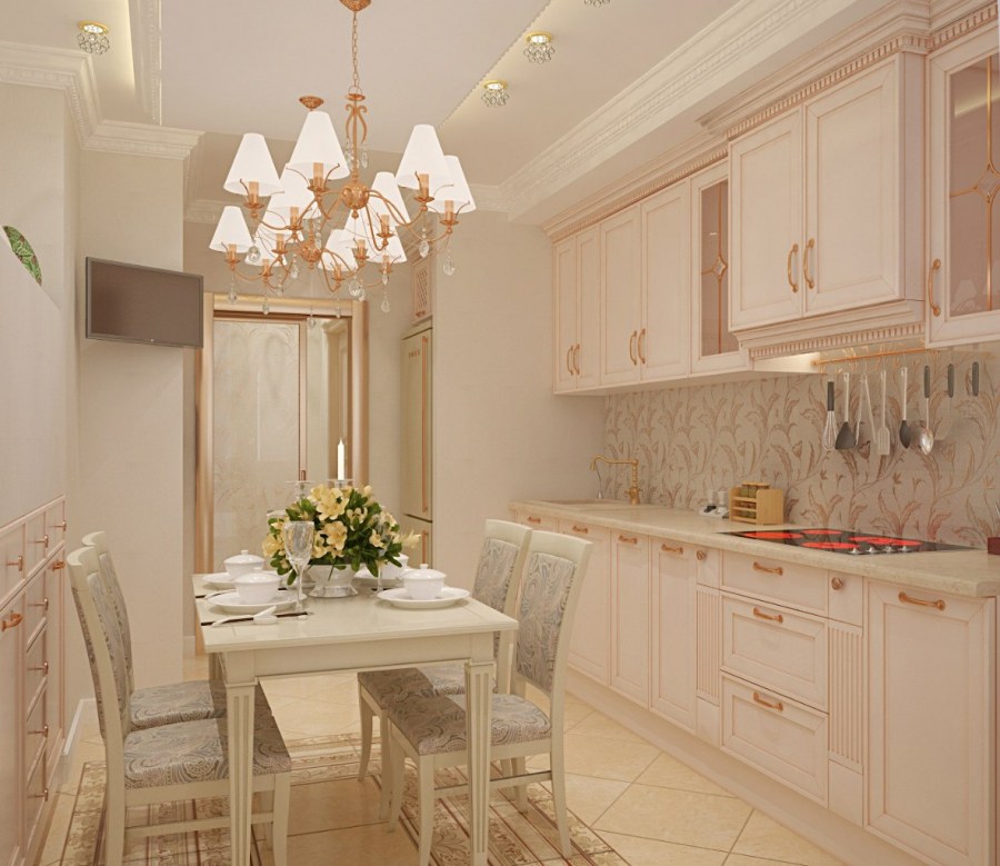 Кухни 9кв м стиль хайтек