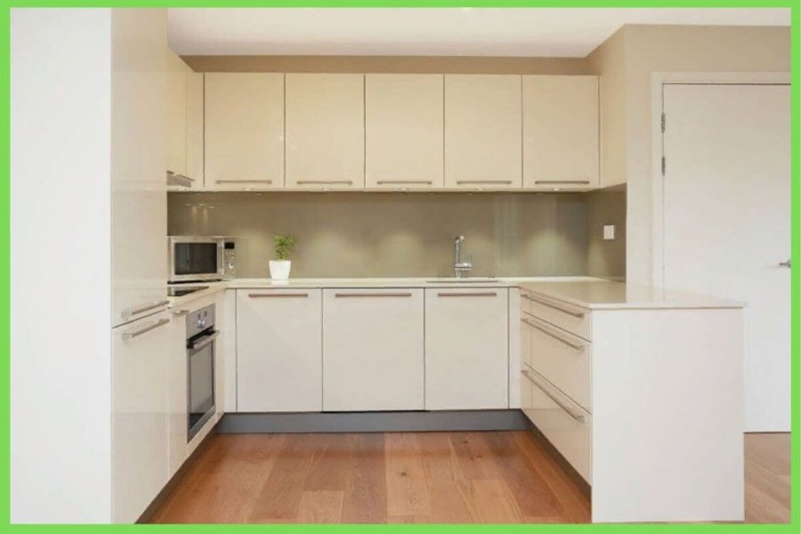 Кухня в фисташковых тонах в стиле Прованс