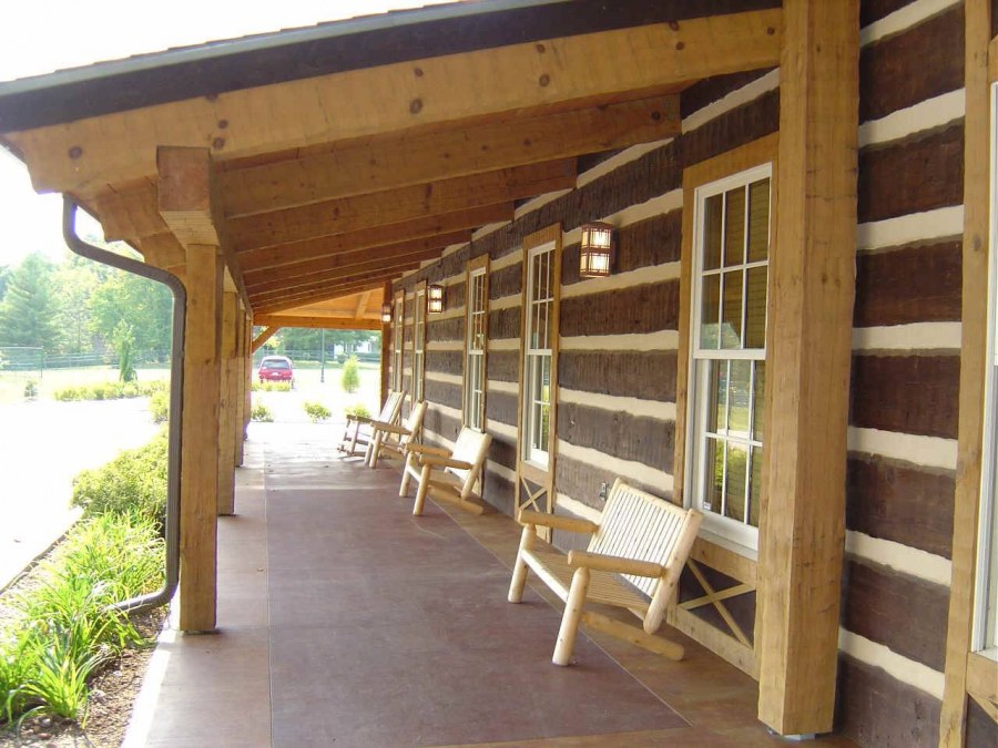 Фазенда "веранда в стиле Шале"