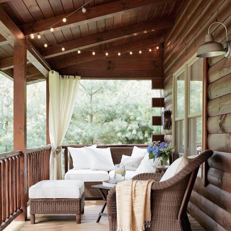 Фазенда "веранда в стиле Шале"