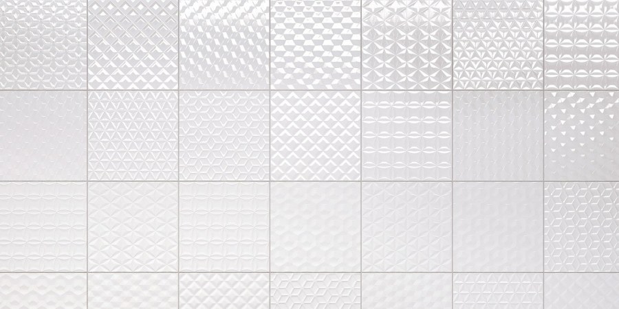 Белая плитка на кухню текстура