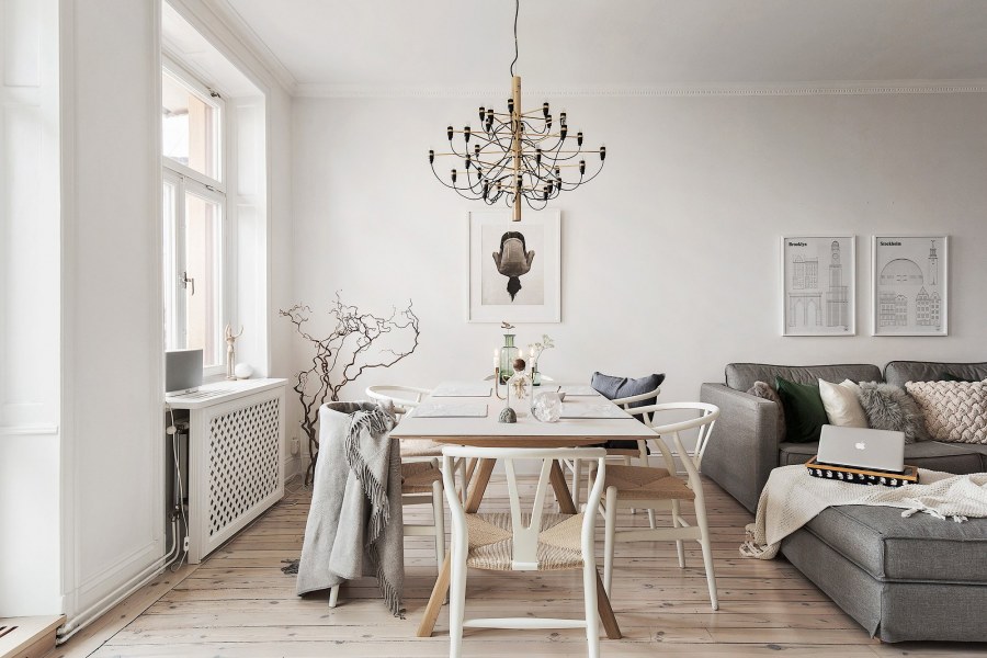 Люстра Джино Сарфатти в интерьере