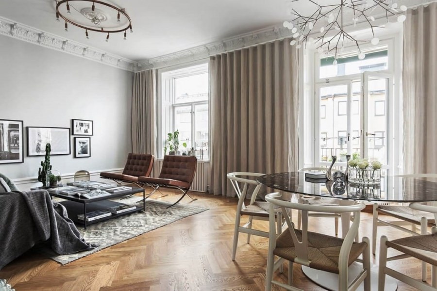 Люстра Сканди гостиная