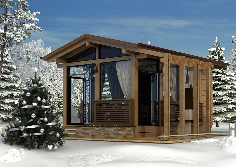 Барбекю в стиле Шале