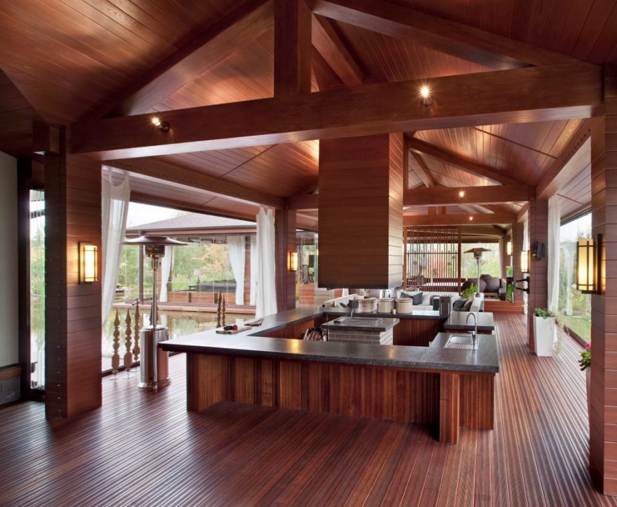 Артель Таежный дом террасы