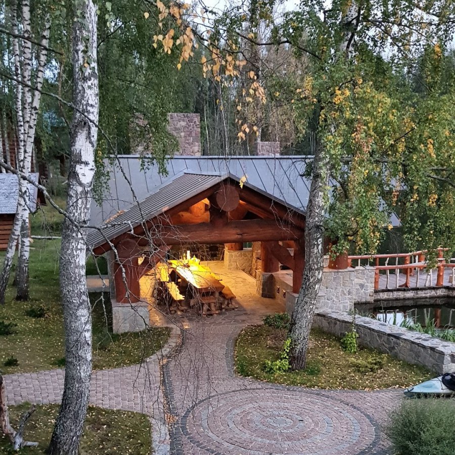 Беседка Шале Сокольский док