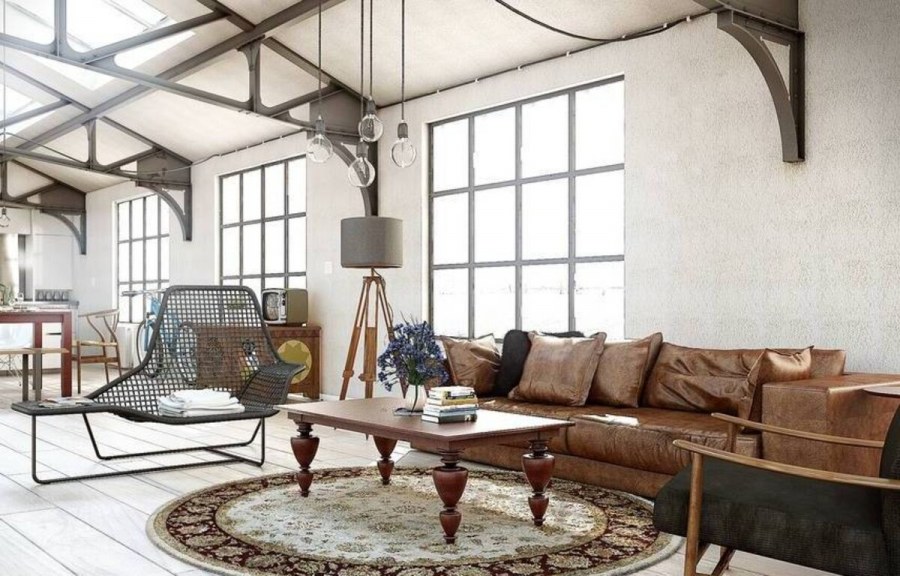 Стиль Индастриал Шик