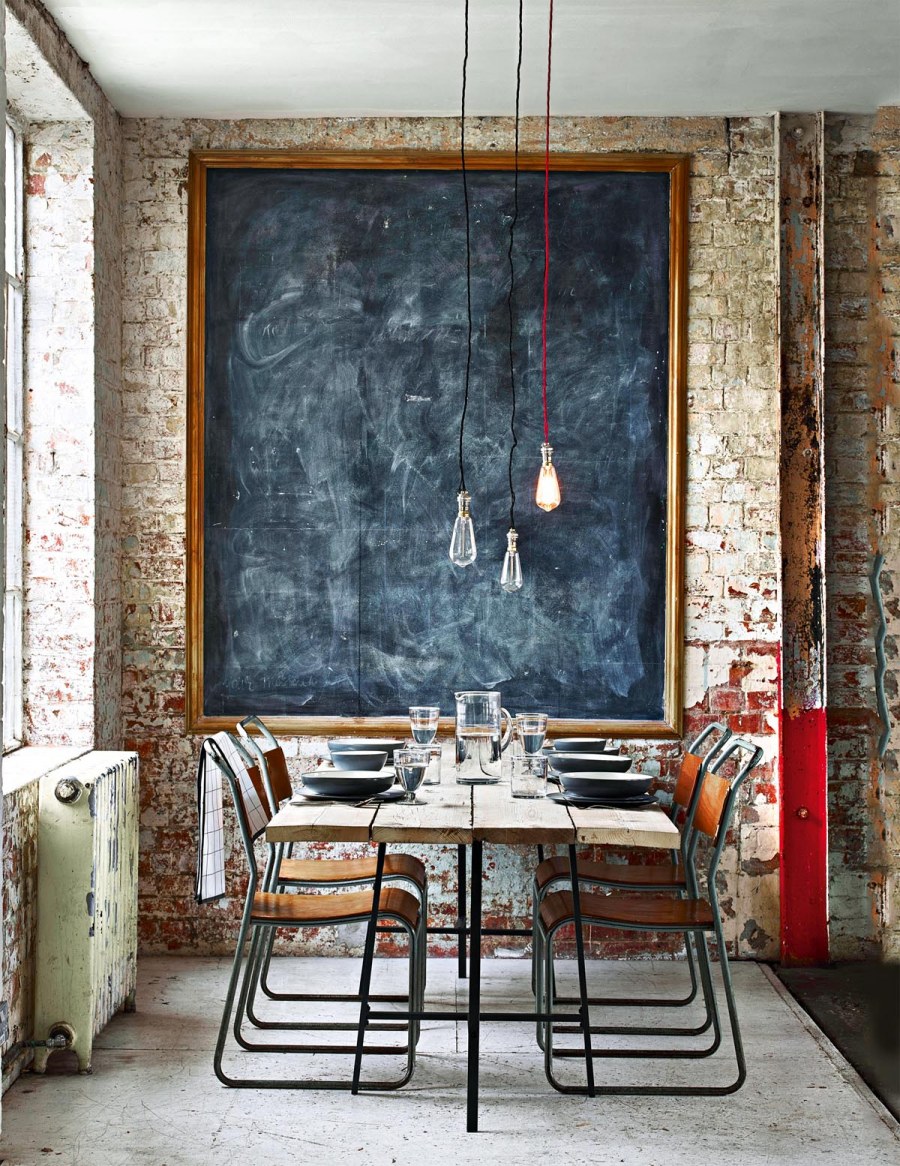 Интерьер Индастриал лофт Шик