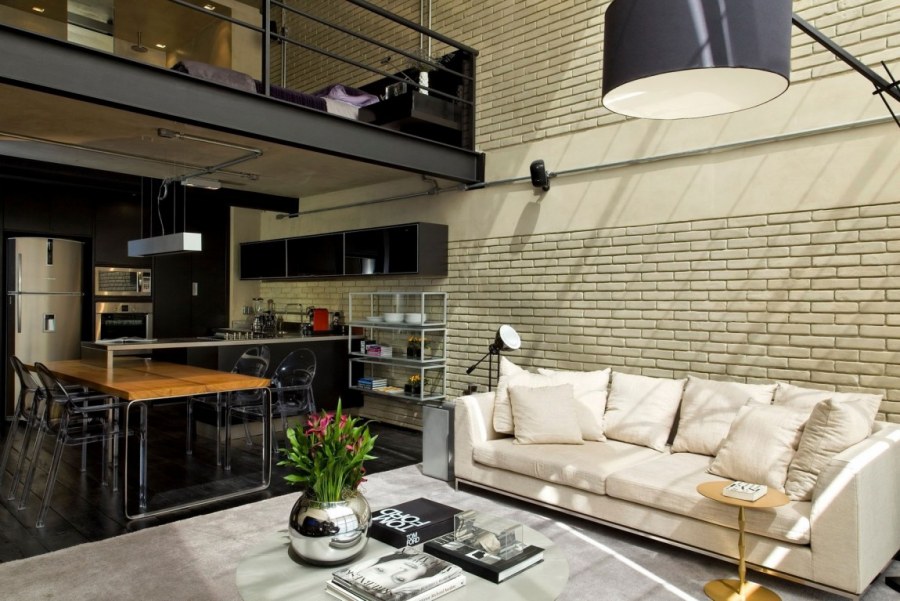 Loft в интерьере Индастриал