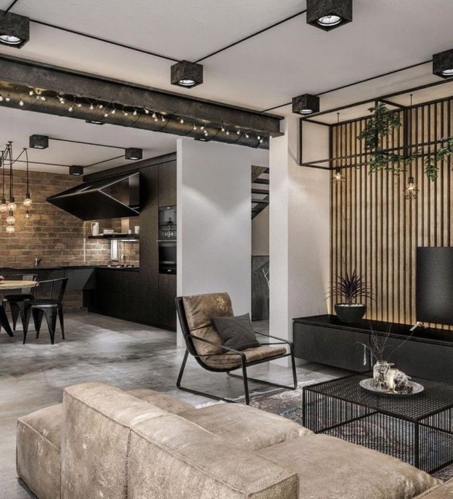 Лофт брутализм