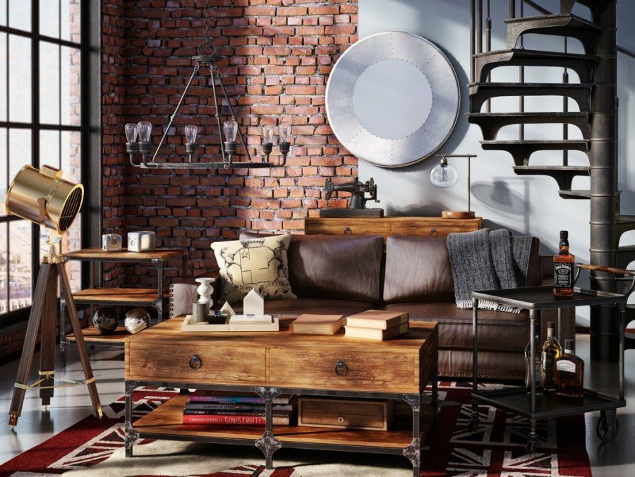 Стиль Индастриал Шик