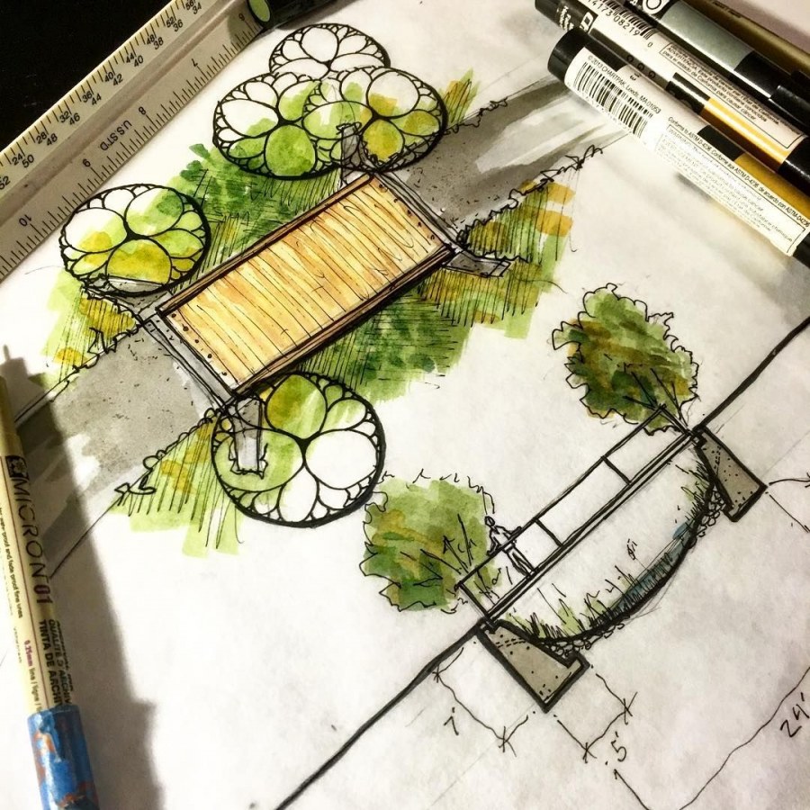 Ландшафт отмывка