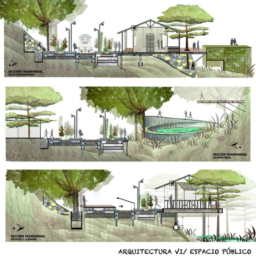 Природные ландшафты в графике