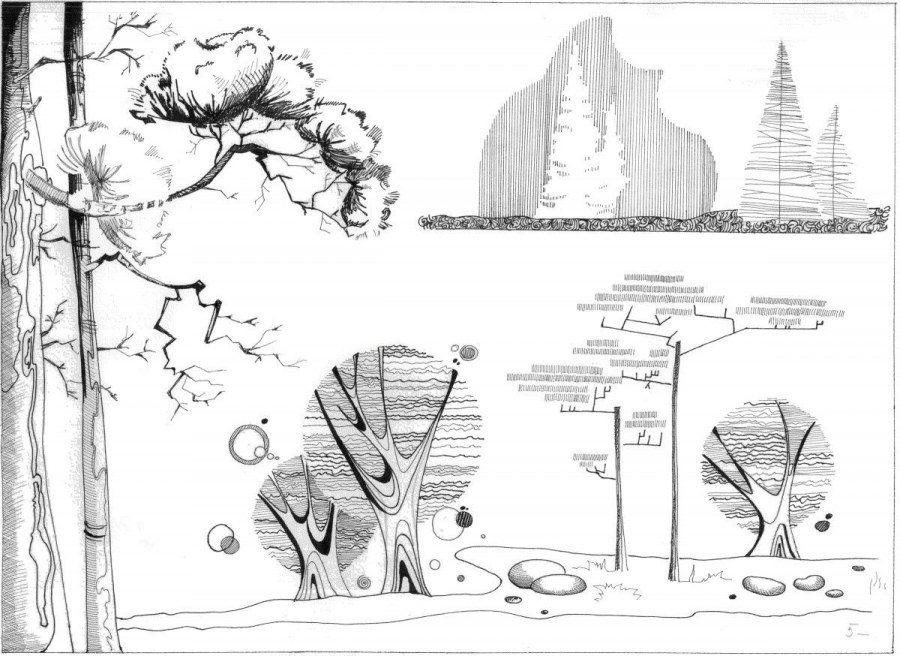 Архитектурная Графика антураж и стаффаж