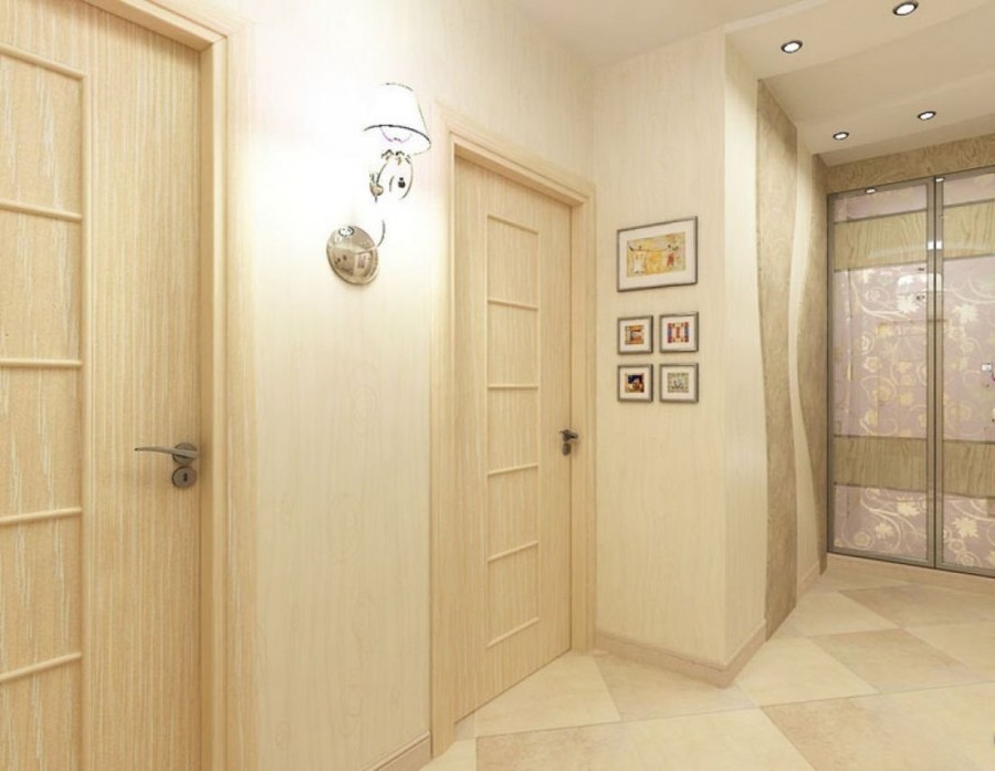 Бежевая прихожая