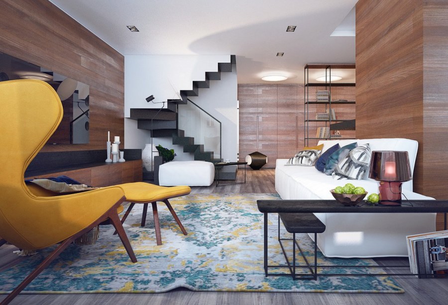 Стильный современный интерьер