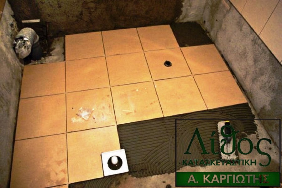 Укладка кафельной плитки на пол