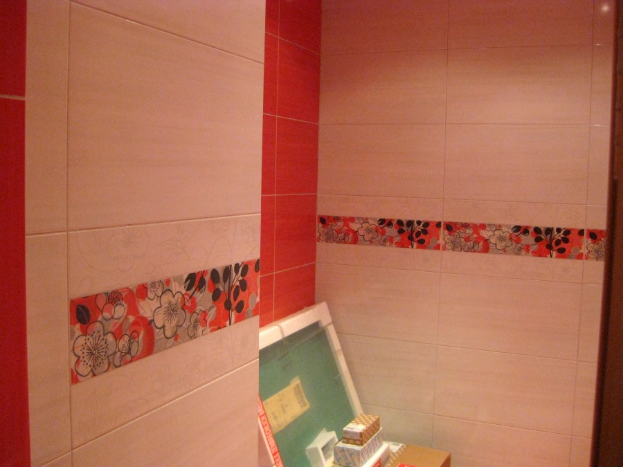 Уголок из кафеля