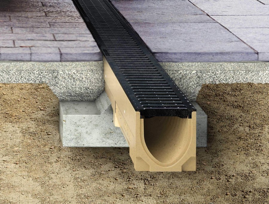 Лоток гранит ливнёвка