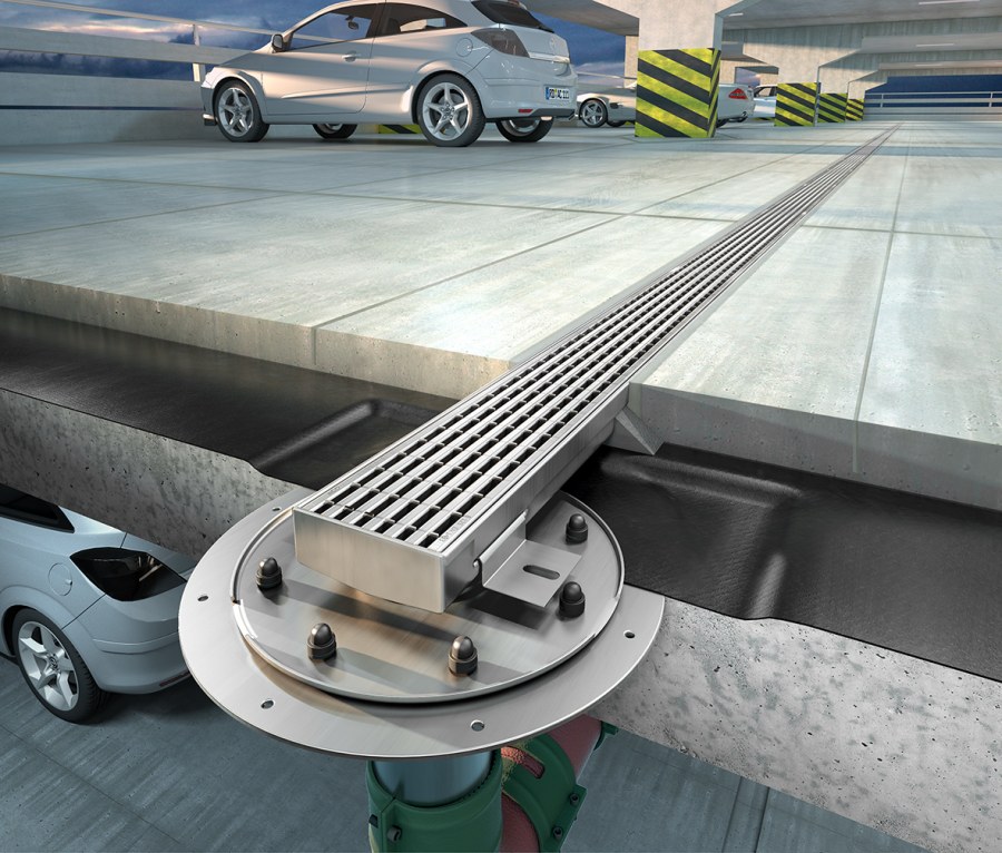 Лоток ПВУ водоприемник бетонный