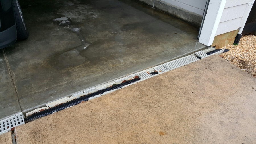 Водоотвод от гаража