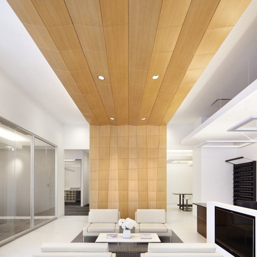 Потолок в стиле Минимализм натяжной