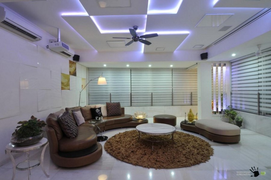 Потолок дизайнерские решения