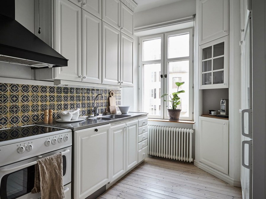 Плита в скандинавском стиле