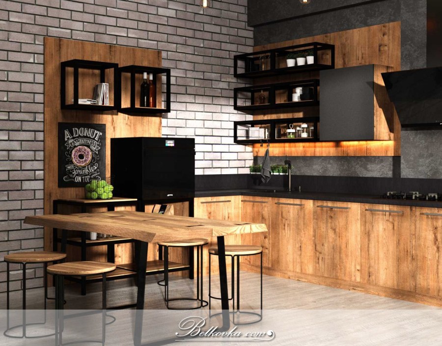 Кухня лофт Леруа Мерлен