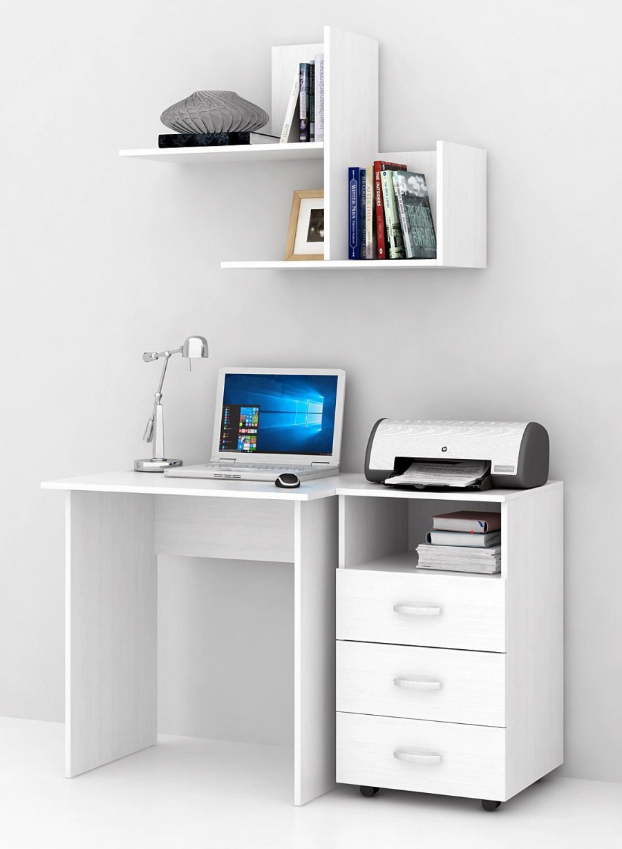 Рабочее место в шкафу