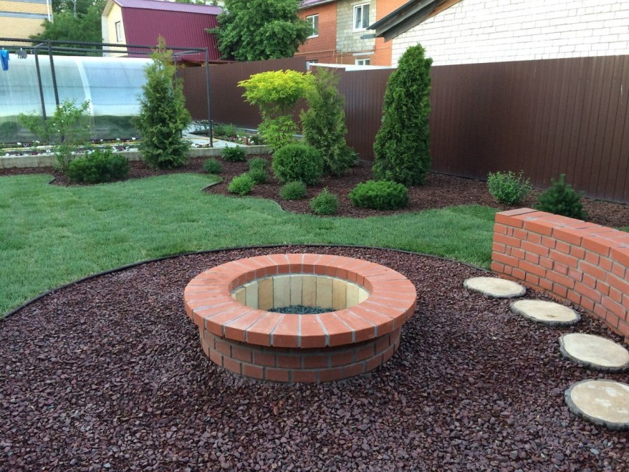 Костровище на даче