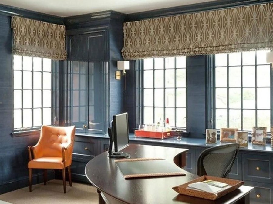 Римские шторы в интерьере