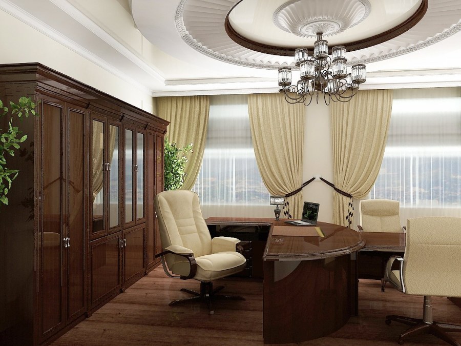 Шторы в кабинет