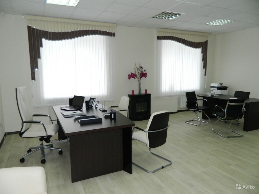 Шторы в интерьере кабинета