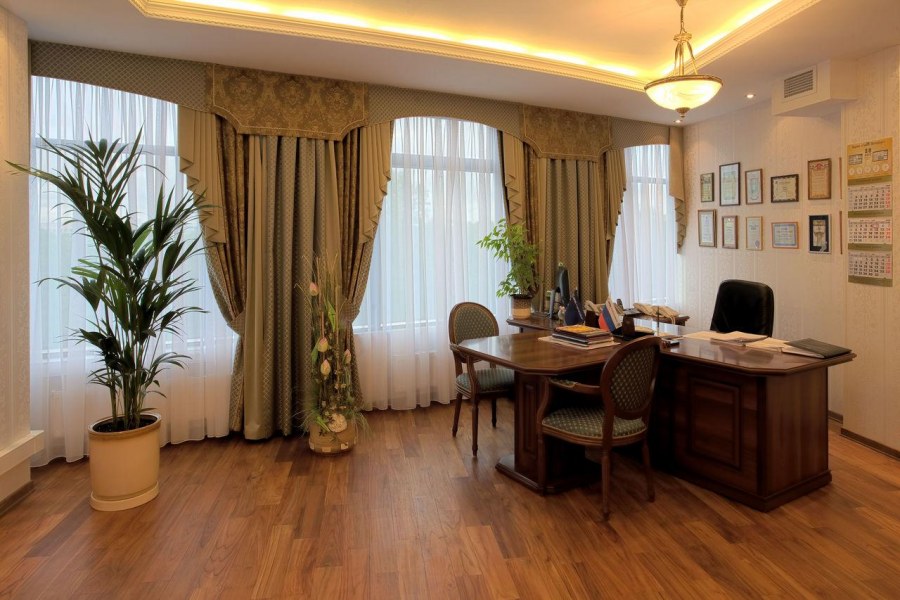 Портьеры в кабинет руководителя