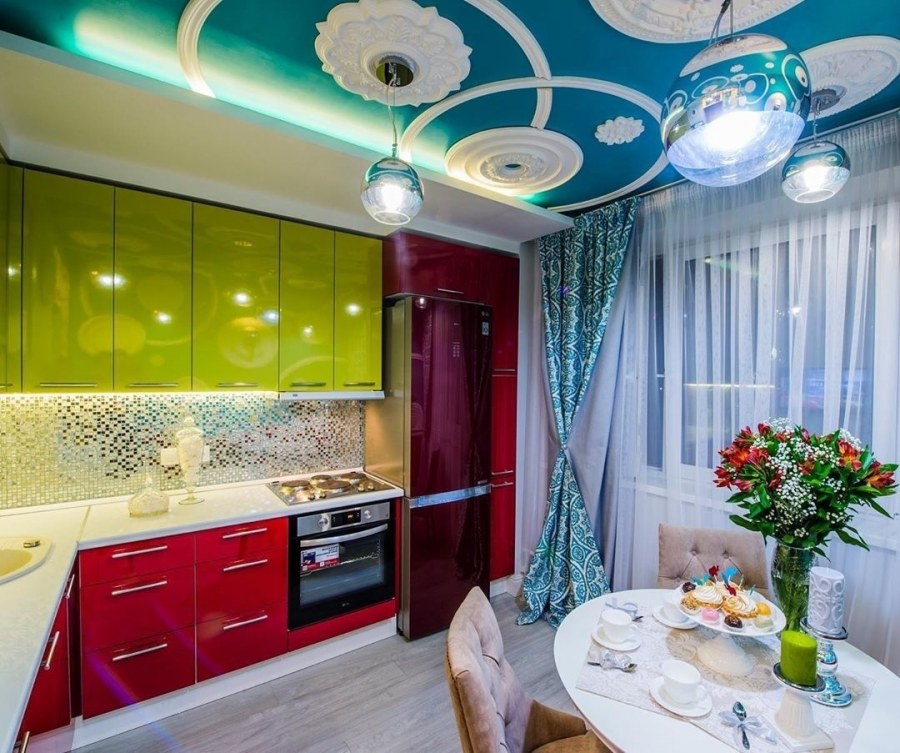 Интерьер обычной кухни