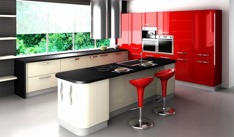 Объемная мебель для кухни