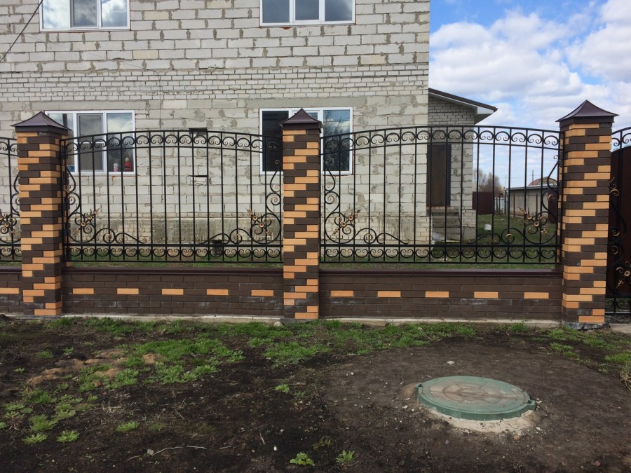 Стальной забор
