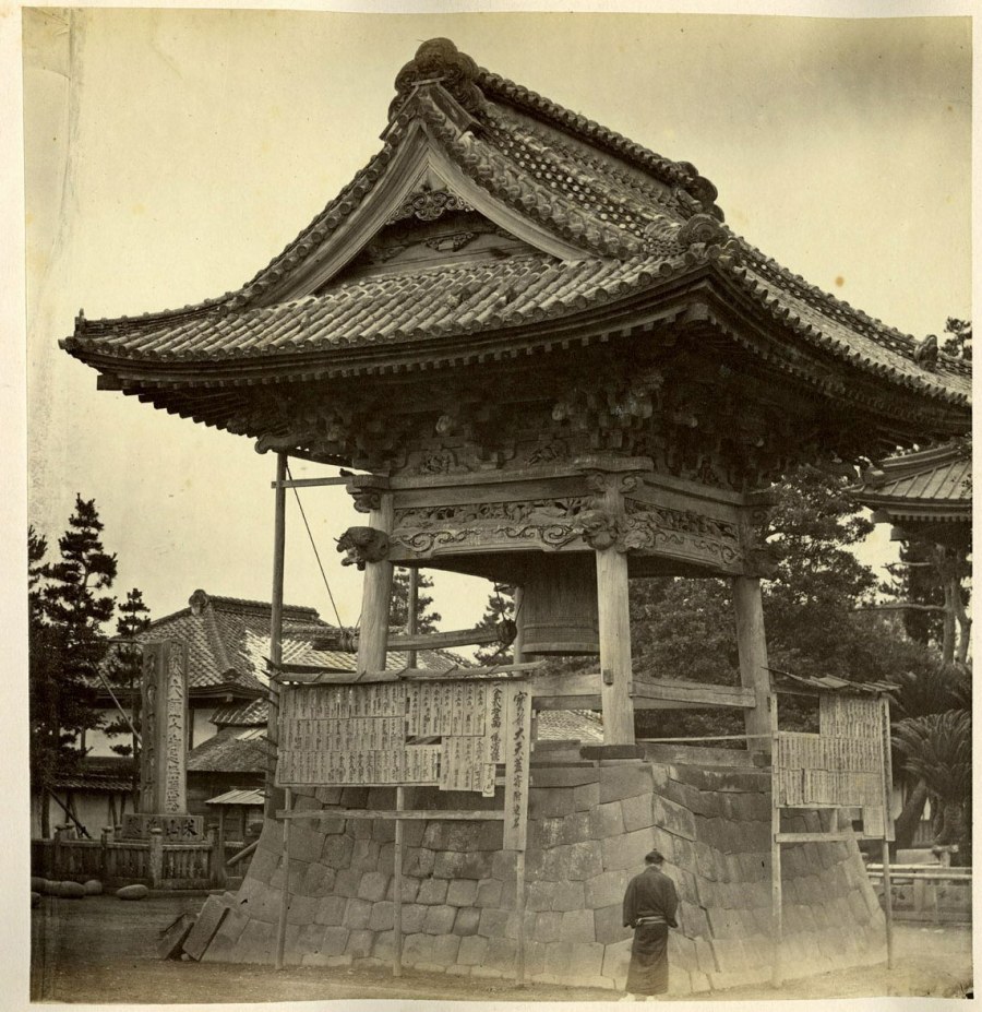Синтоистский храм в Японии 19 век