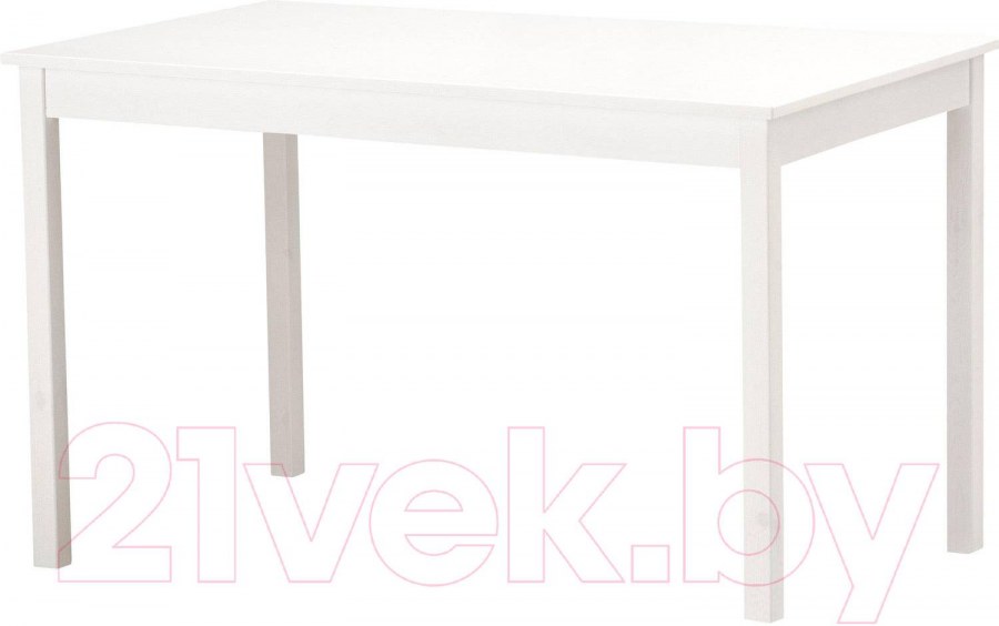 EKEDALEN ЭКЕДАЛЕН раздвижной стол, белый 80/120x70 см