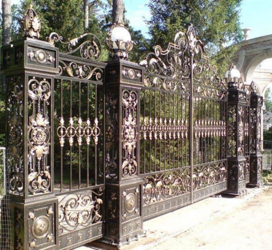 Ворота кованые 17 век Барановский