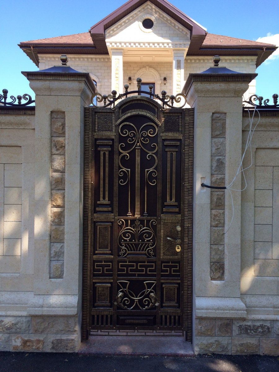 Ворота в стиле Барокко Стамбула