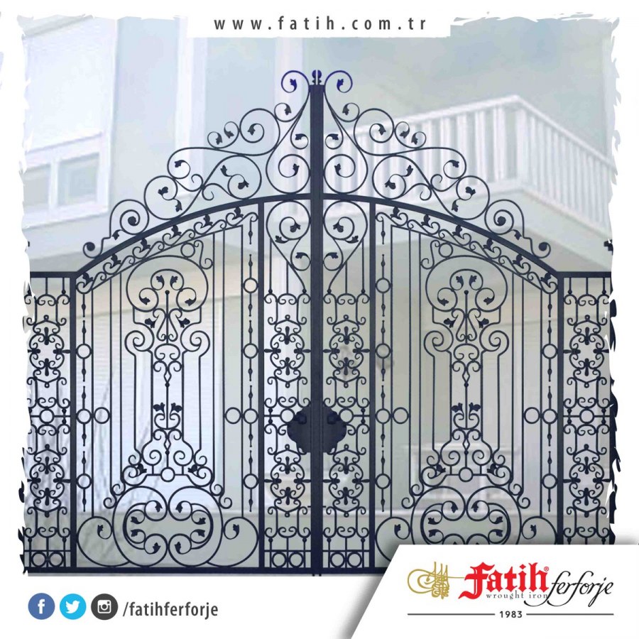 Кованые ворота Техномакс